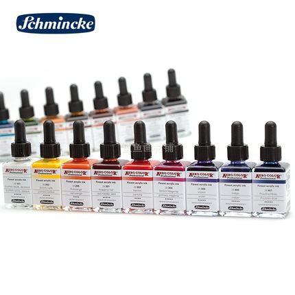 德国史明克YLI彩色丙烯墨水色美学绘图插画DIY EO