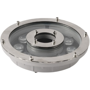 ld喷泉灯涌泉灯矮款水下水底水池超防水圆形嵌入式地埋