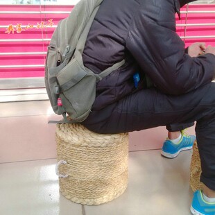 云南草墩 手工稻草编织坐墩蒲团坐垫透气 实用家具家居