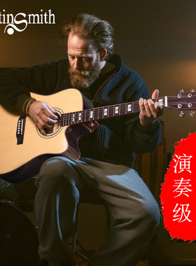 门店售马丁密思单板民谣吉他加振电箱云杉玫瑰进阶吉它