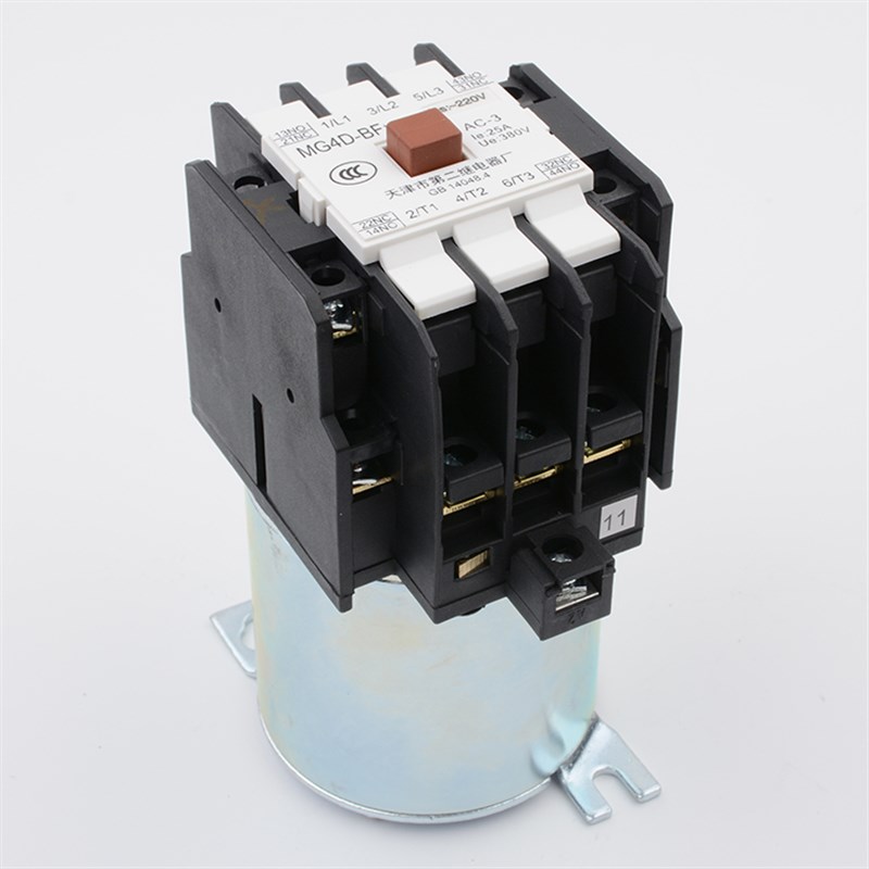 MG4D-BF电梯静音封星接触器MG5-BF MG2D天津第二继电器厂电梯配件