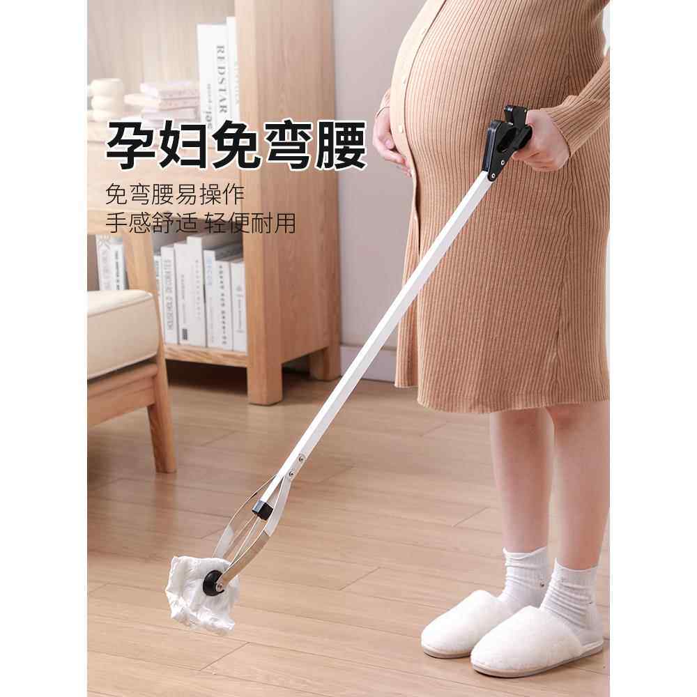 捡垃圾环卫工拾物器卫生钳取物加长把保洁捡东西鞋夹