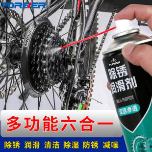 .防锈除锈剂 自行车链条润滑油山地单车链条清洗剂清洁保养套装