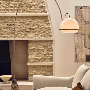 落地灯own样板间旁大理石沙发客厅设计师钓鱼中落地灯古风