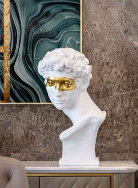 抽象玻璃钢人物雕塑摆件欧式家居客厅玄关电视柜落地装置艺术品