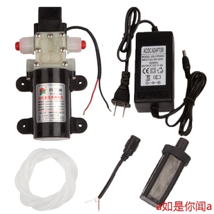 增压泵12v微型小水泵直流自吸泵隔膜I泵循环泵抽水泵小型抽水机