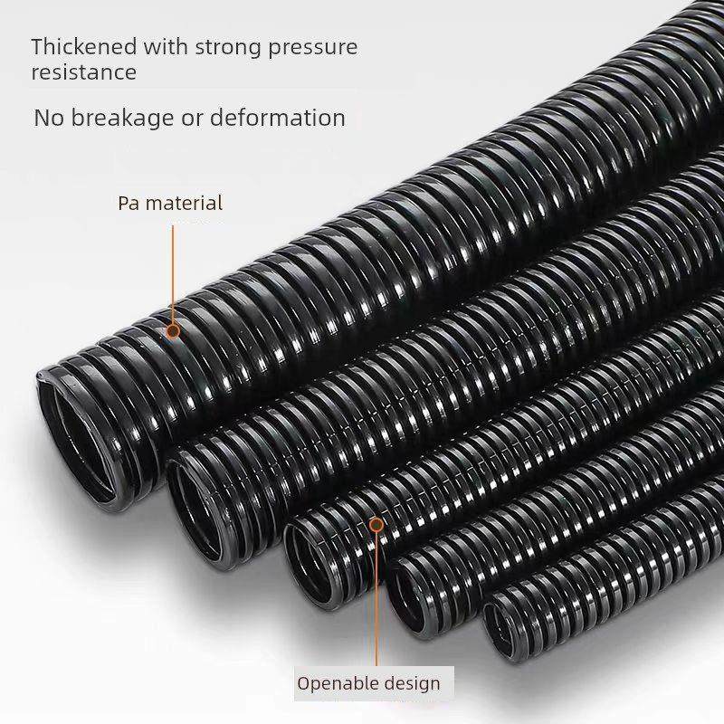 四川Pe/Pp/Pa阻燃塑料波纹管汽车线束高温保护线电工加厚,五金/工具,工业管道及配件,淘宝优惠券,粉丝福利购,淘宝优惠卷