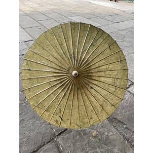 许家油纸伞新中式古风做旧彷古拍摄道具晴雨两用满穿桐油伞