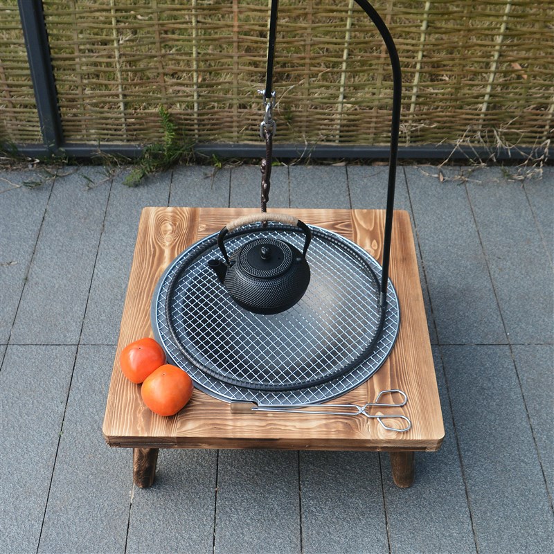 灰山冬季202新款庭院烤火盆家用取暖炉烧烤架围炉煮茶木炭炭火炉