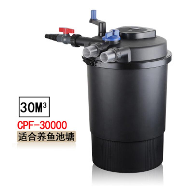 森森过滤桶大型户外鱼池过滤器过滤系统静音外置净化杀菌过滤桶