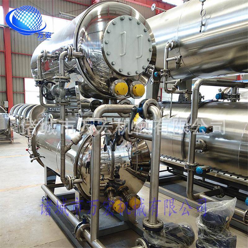 供应全自动玉米杂粮杀菌锅酱牛肉高温杀菌锅银耳羹椰奶杀菌锅