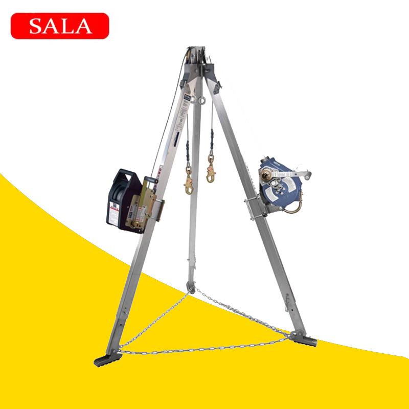 铝合金三脚架绞盘救援系统坠落防护深井紧急救援设备救援三脚架