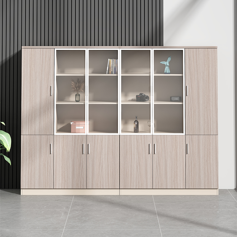 储物资料柜背景柜简约现代办公家俱组合文件柜资料柜落地文件柜