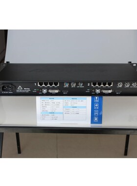 led外置发送盒支持全彩显示屏发送卡msd600安装一拖二外置发送盒