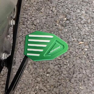 GSR450 后制动脚踏板 加宽边撑 赛450加大刹车踏板改装 适用钱江QJ