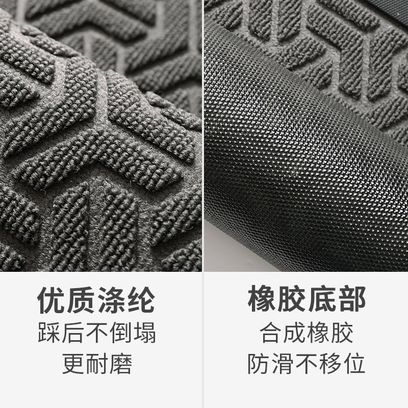 大门口地毯室外入户门刮泥垫子家用门厅玄关耐磨蹭土地垫户外脚垫
