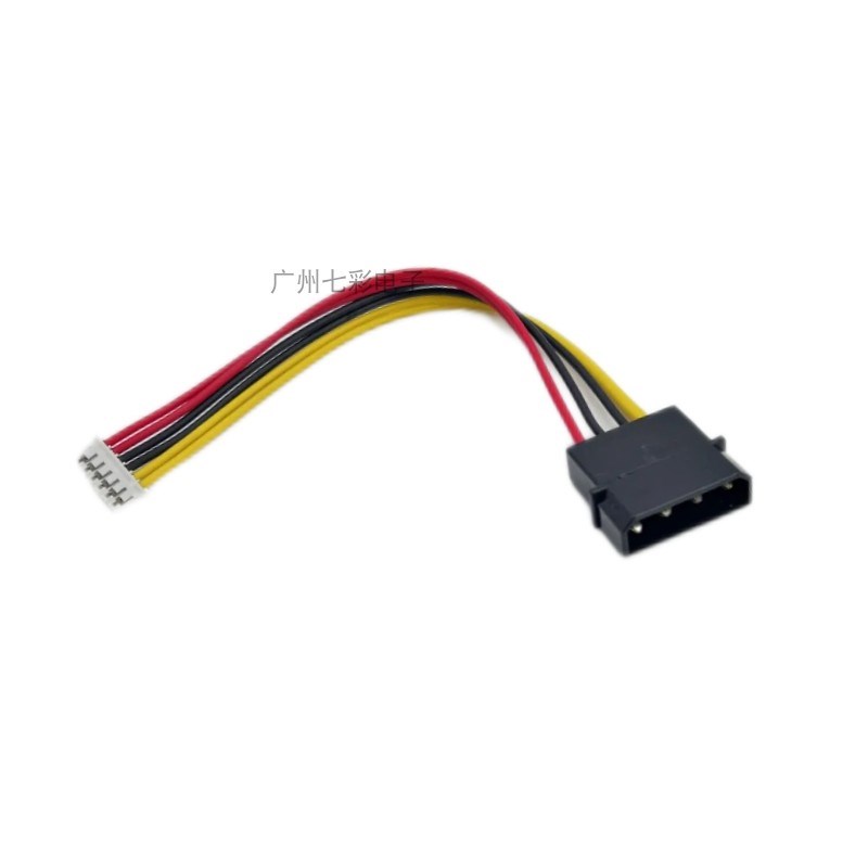 大4Pin转小4Pin软驱电源线  IDE转小6Pin转接线 12V 小4P/6液晶线