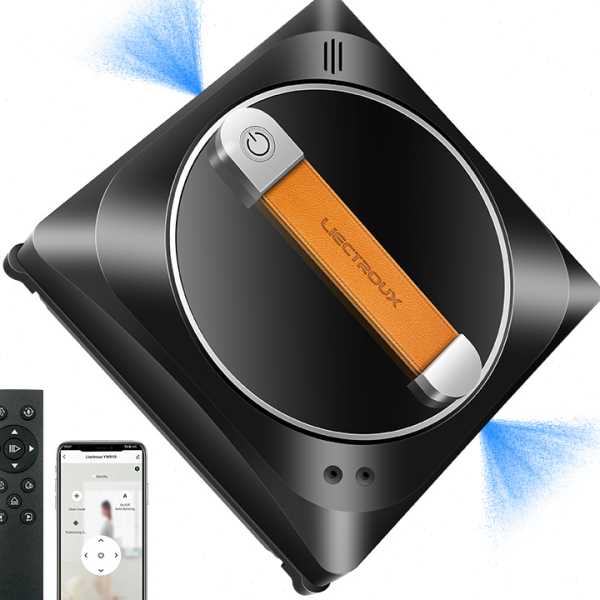 德国LIECTROUX智能擦窗机器人双向喷水电动擦玻璃全自动家用洗窗