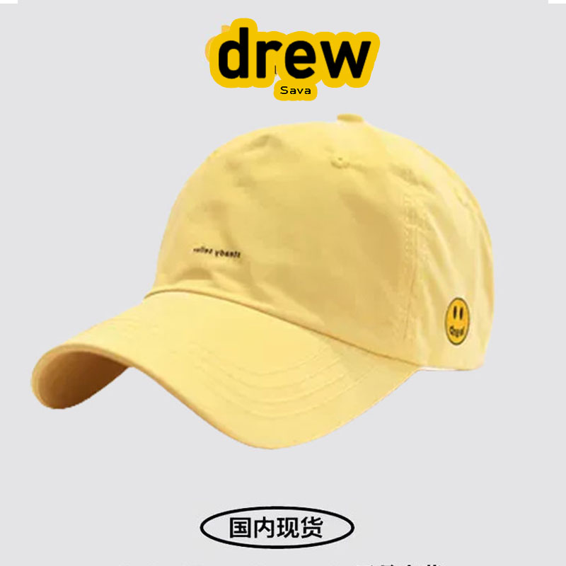 DrewSav韩版简约弯檐纯色