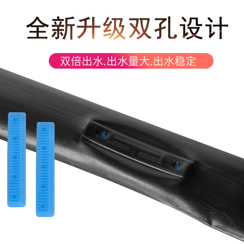 贴片式滴灌带农用滴灌带16内镶温室大棚园林果树蔬菜滴灌膜下软管