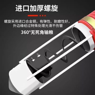 家用吸粮机农用软管颗粒抽粮机多功能G玉米精米稻谷螺旋手钻吸料