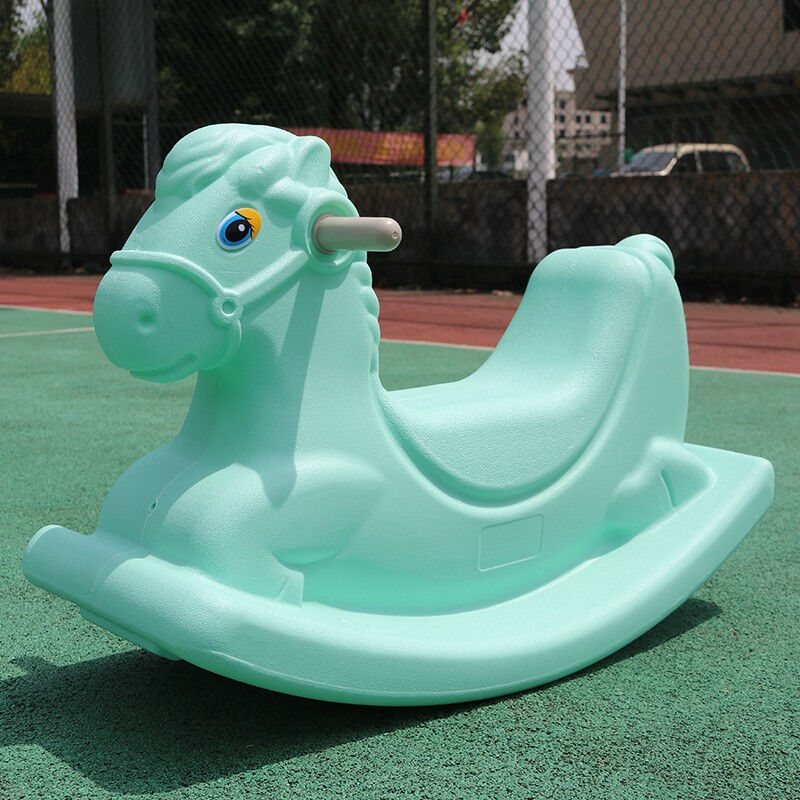 幼儿园小木马儿童摇摇马周岁yA礼物塑料摇马婴幼儿宝宝户外玩具