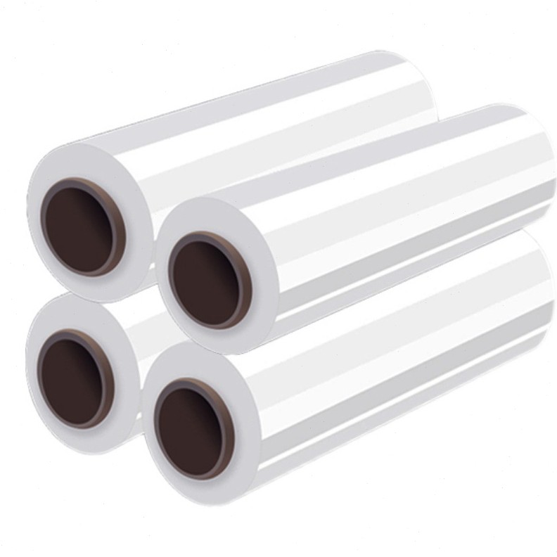 PE缠绕膜50cm塑料薄膜打包装膜拉伸保护膜工业保鲜膜大量