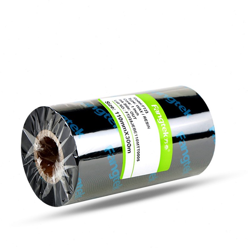 方泰FT23混合碳带吊牌铜版条码纸碳带合格证不干胶碳带防刮耐磨