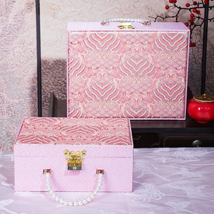 十万2030万陪嫁现金箱 婚礼礼金箱订结婚定亲聘礼彩礼钱盒子新中式