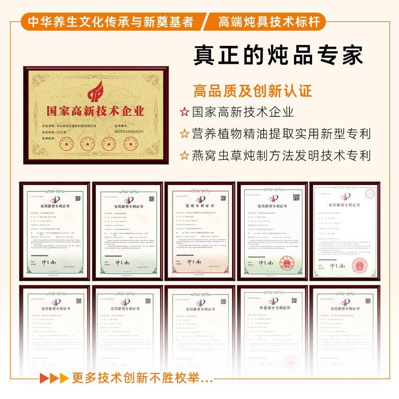 燕窝炖盅虫草炖煮养生壶银耳桃胶小炖锅家用陶瓷多功能全自动