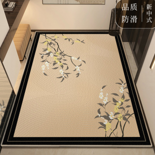 入户门地垫门口进门脚垫门A垫地毯家用垫子大门进户门可裁 新中式