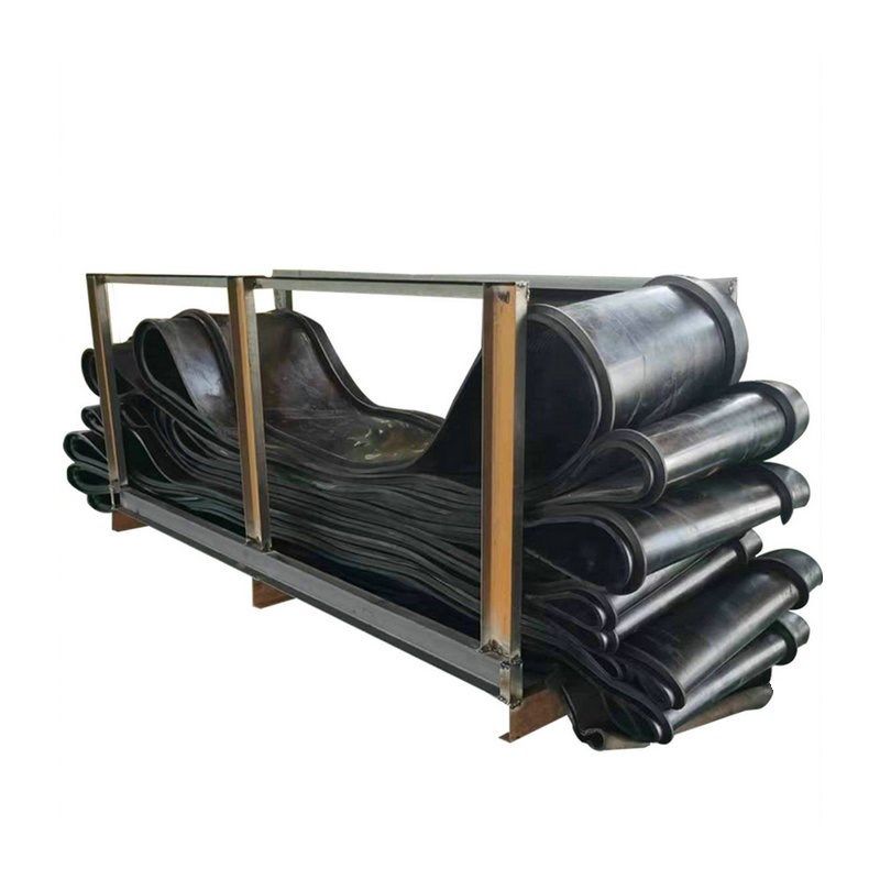 耐高温弧形橡胶输送带钢厂环冷机专用工业阻燃高耐磨传送带输送带