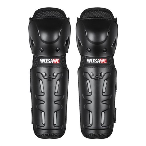 WOSAWE越野摩托车轮滑长护肘赛车防护装备护具带透气孔防摔护肘