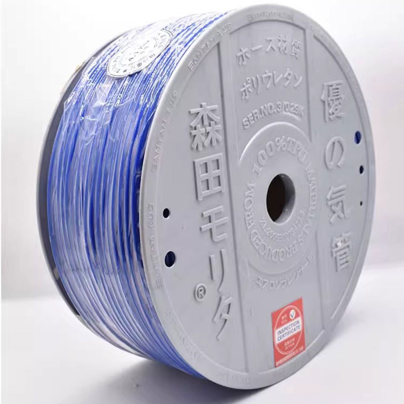 森田气管进口PU气管耐压4mm6mm8mm10mm12mm空压机气泵