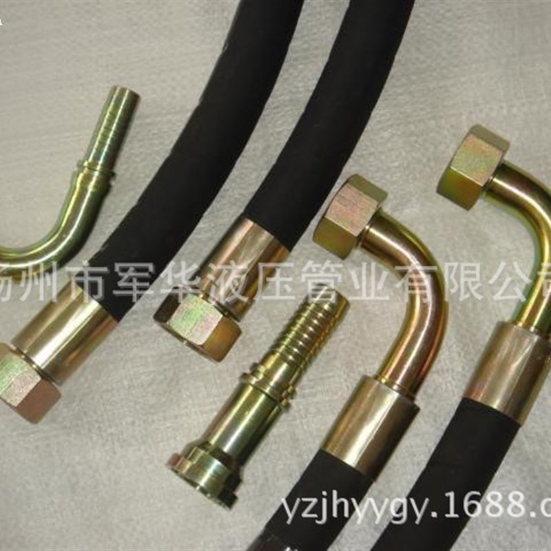 厂家供应重型机械高压油管 液压胶管 高压胶管总成 规格齐全