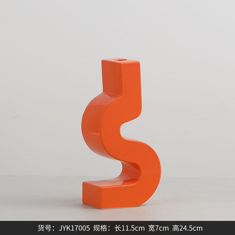 博西家居 创意彩色不规则简约轻奢陶瓷烛台 客厅软装餐厅装饰品,特色手工艺,其他特色工艺品,淘宝优惠券,粉丝福利购,淘宝优惠卷