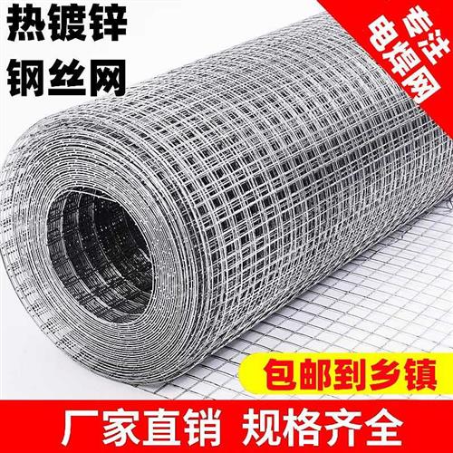 速发热浸镀锌铁丝网围栏养殖护栏B网养鸡H防鼠钢Q丝网加粗电焊网