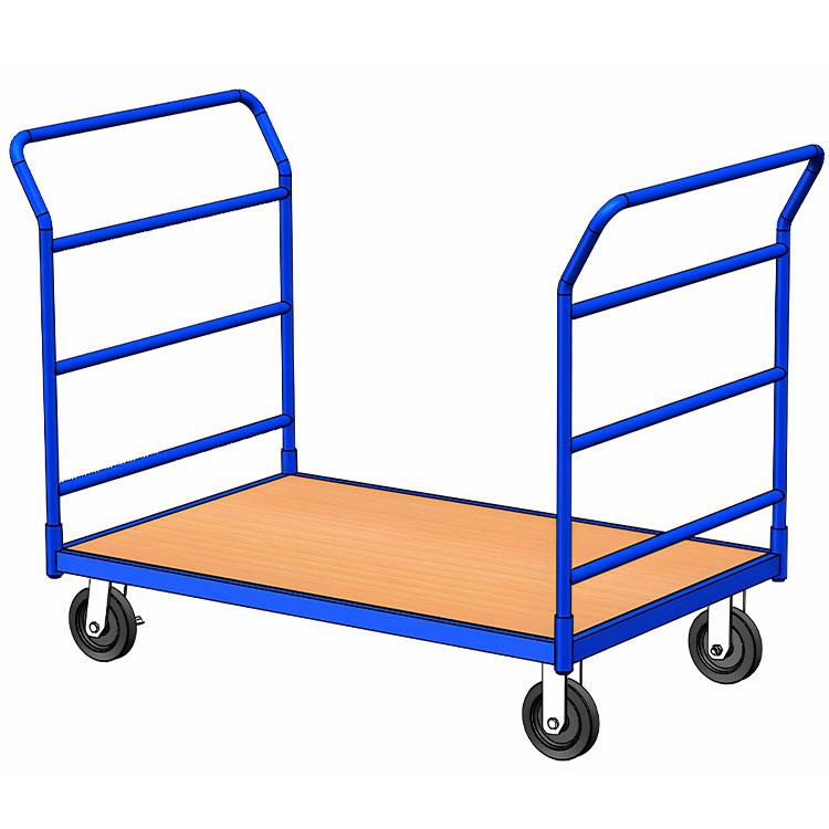 平板车工具车厂家销售双扶手可拆卸木底板轮量大优惠