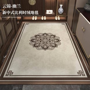 免洗可擦家用进户门垫可裁D剪耐脏脚垫吸水防滑玄关入地垫 新中式