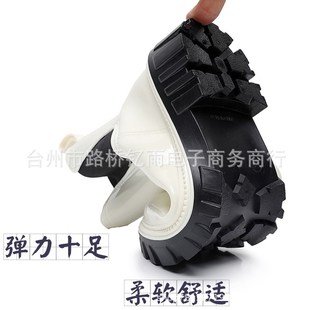 果冻雨 网红马丁雨靴女新款 外穿厚底水鞋 防水靴胶K鞋 防滑短筒日式