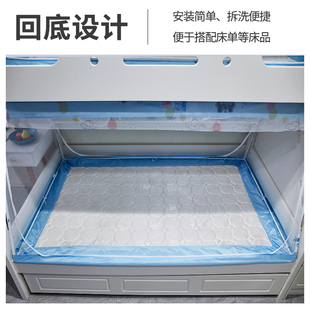 子母床梯形上t下铺家用上下床1.5m上下床蚊帐高低儿童 2022b年新款