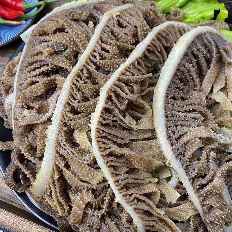 极速黑千层肚5斤装牛毛肚