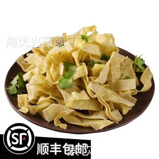 天津特产网红抖音大福来真素诚嘎巴菜锅巴菜真空装不含卤锅巴500G