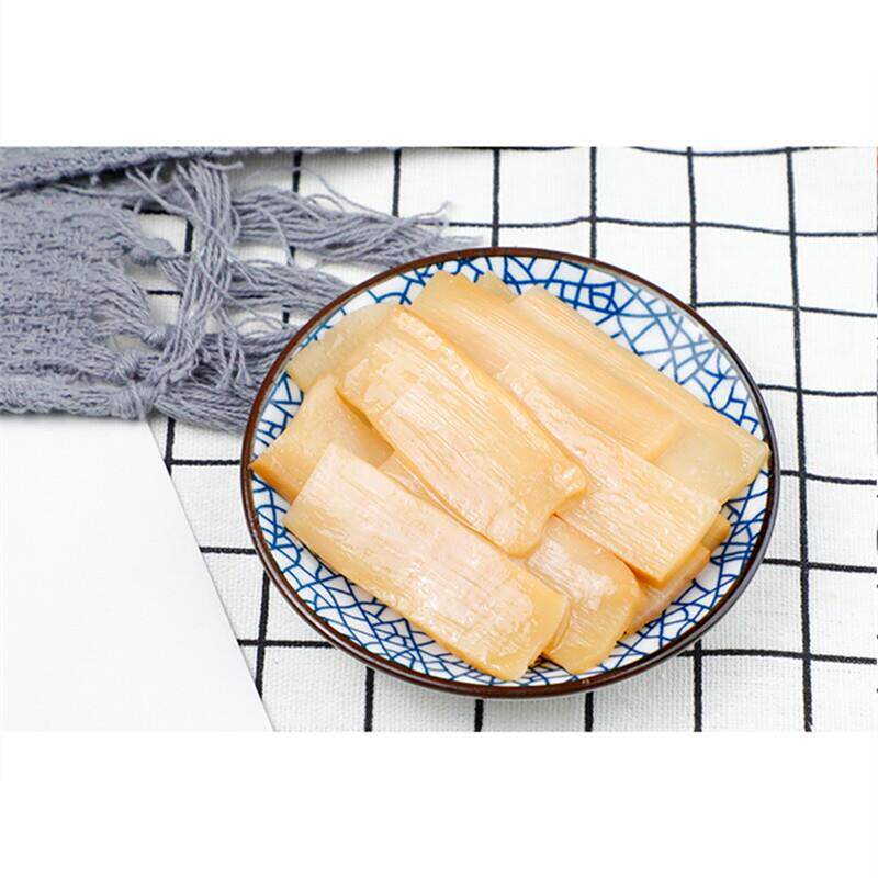 新货味付调味笋片寿司料理味付笋片1kg 麻笋日式拉面麻笋即食笋片