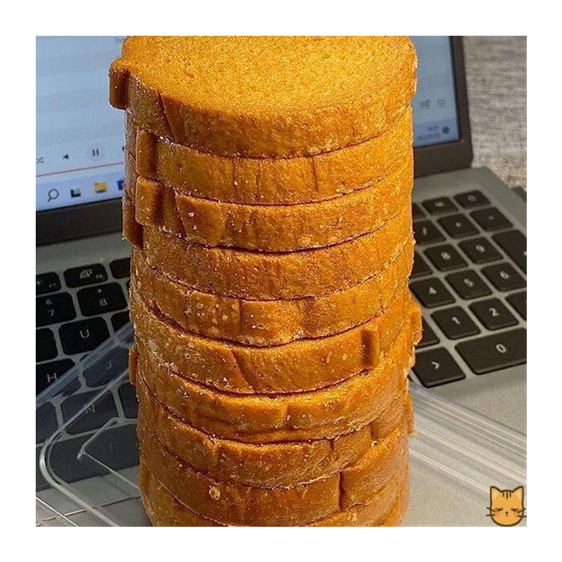 好吃停不下来椰奶黄油脆吐