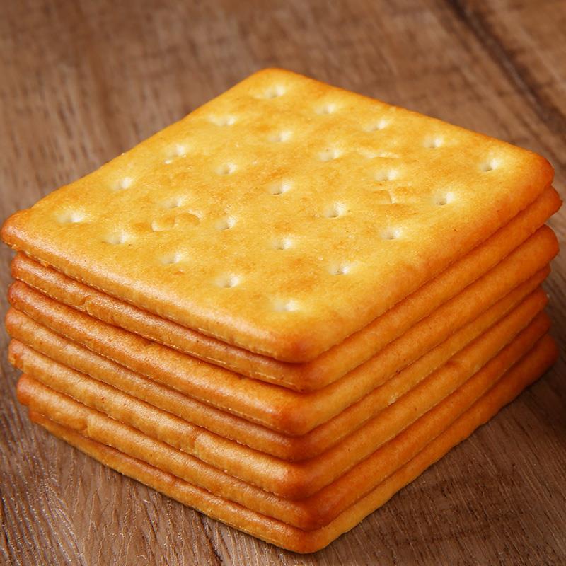 万士发淮盐克力架250g*2包装早点心零食代餐发酵松脆咸味苏打饼干