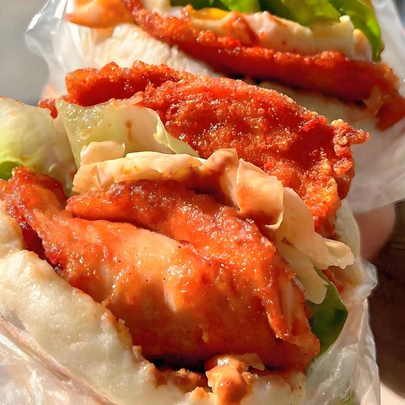 新品180g超级特大里脊肉串商用大鸡肉片鸡柳肉夹馍手抓饼配菜专用