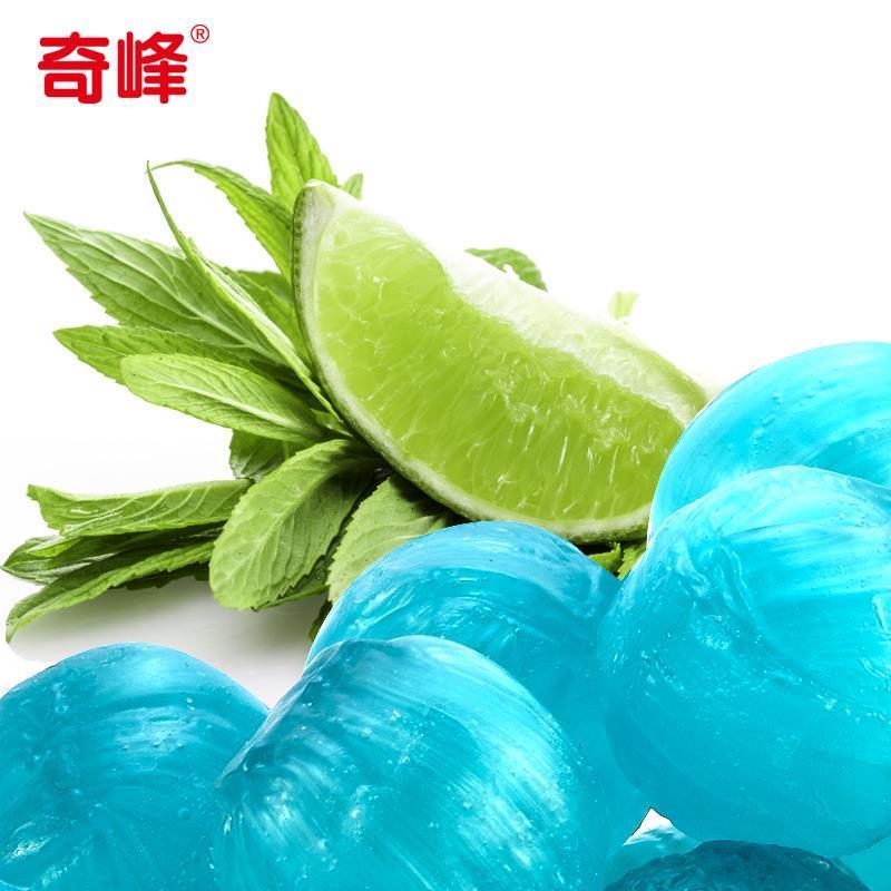 奇峰强劲薄荷糖休闲清口提神糖果2斤散装薄荷糖一份包邮喜糖硬糖