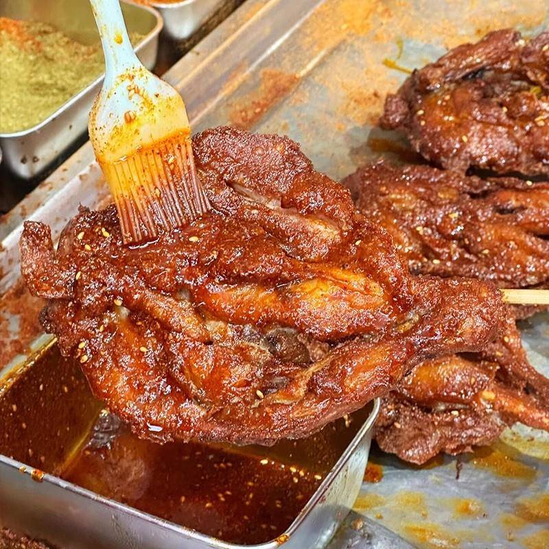新品生炸大鸡腿轰炸鸡腿串商用半成品油炸腌制鸡大腿霸王腿脆皮鸡
