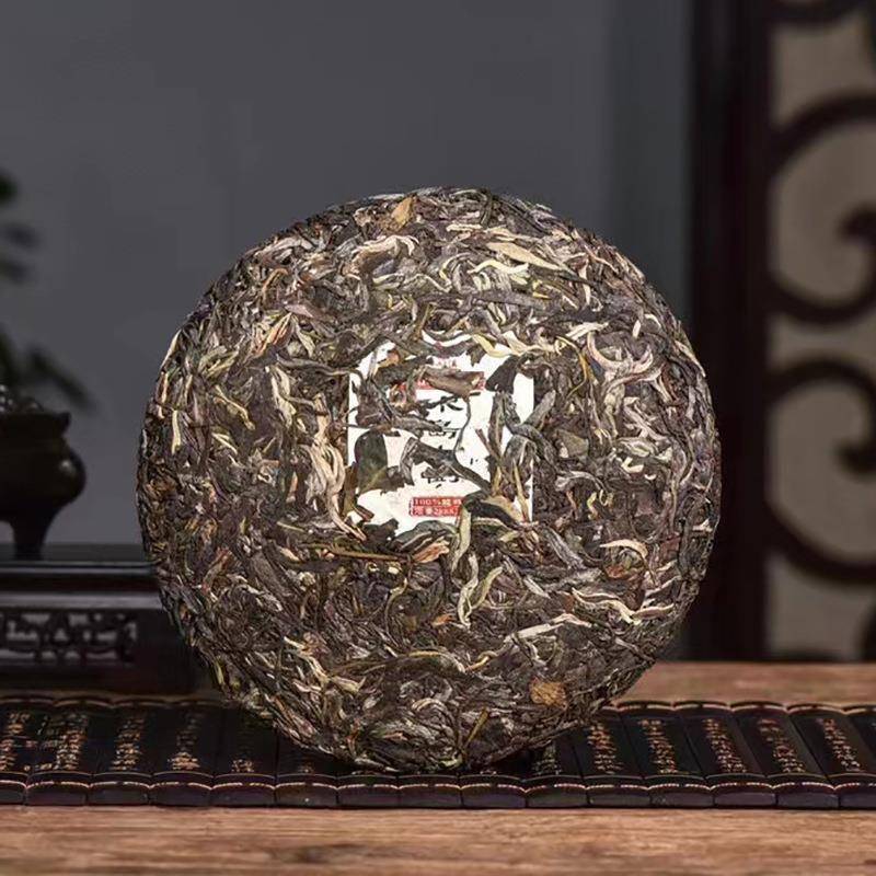 2017年 国饮茶厂 勐海冰岛古树云南七子饼普洱茶饼生茶357g
